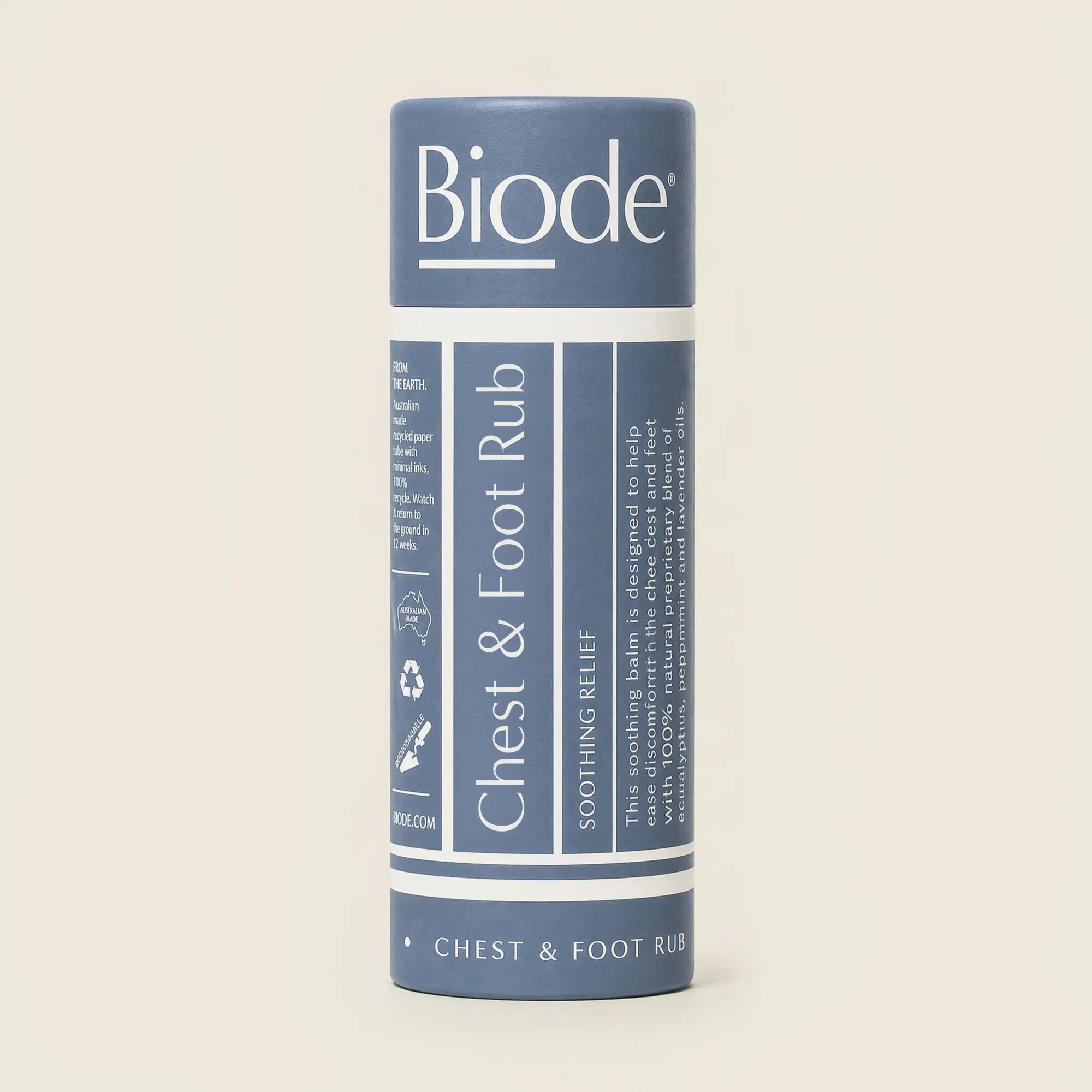 Biode Chest & Foot Rub | 65g