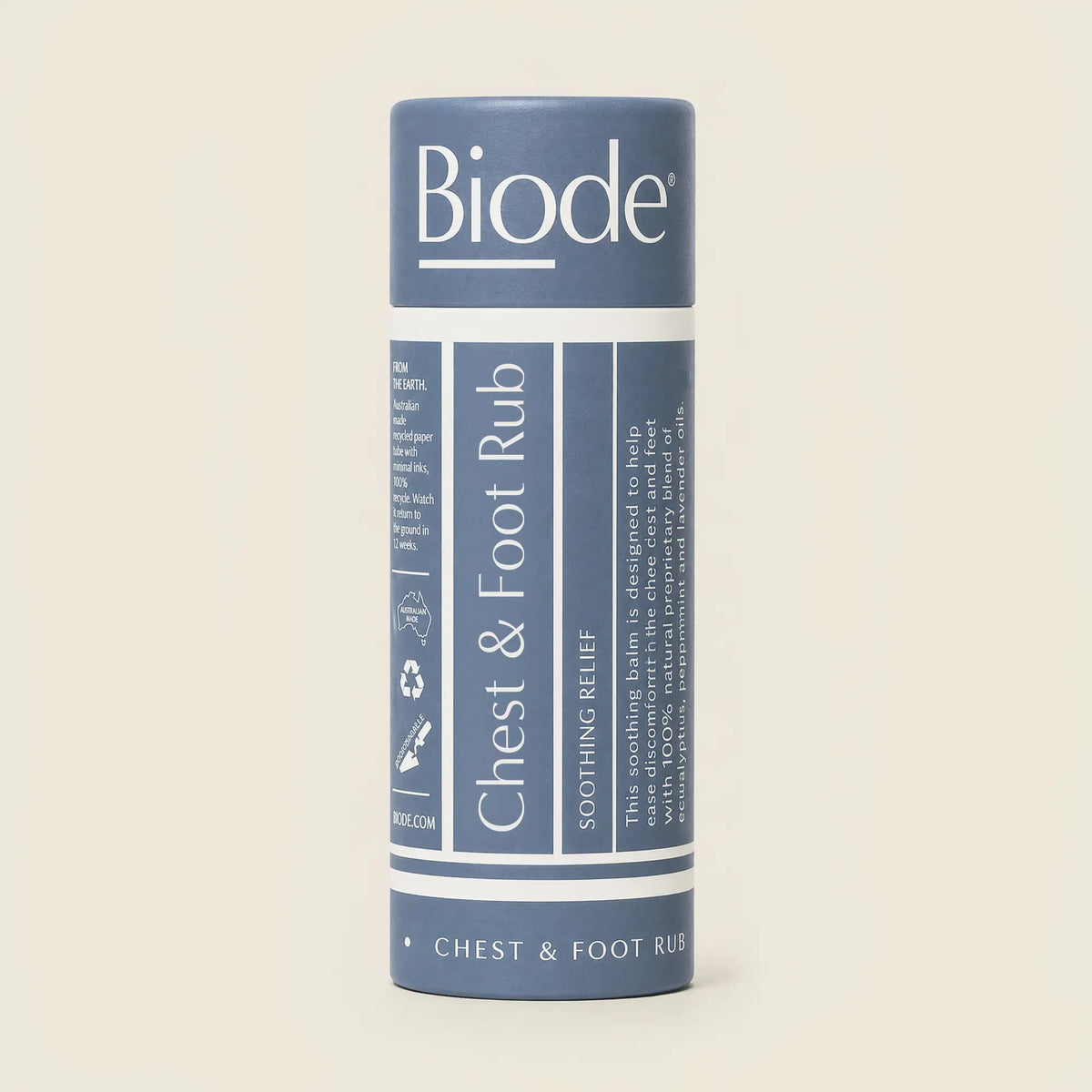 Biode Chest & Foot Rub | 65g