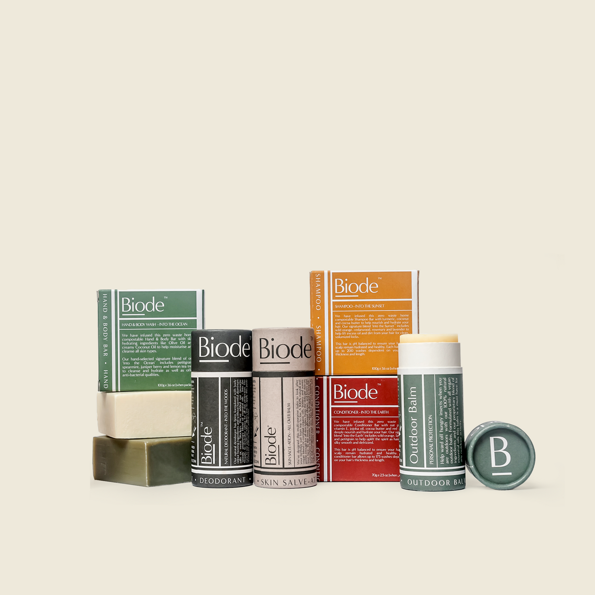 Biode Logo Biode® Zero Waste Home Compostable Bundle - The Lot Refill